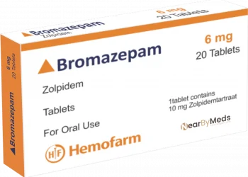 Bromazepam 6mg (20 Tablets)