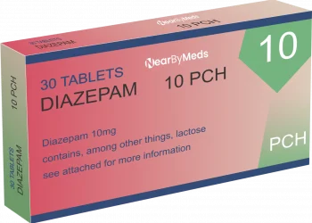 Diazepam 10mg 2*15 (30 tablets)