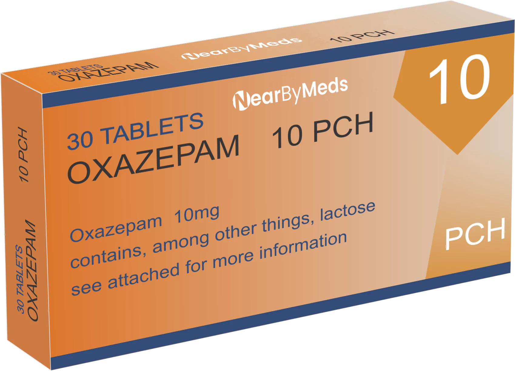 Oxazepam10 MG (30 tablets)